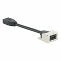 Panduit MINI-COM HDMI 2.0 COUPLER MODULE W/ PI CMHDMITIG